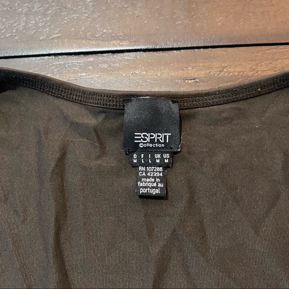 Esprit | Stretchy V Neck Tee | M - Picture 2 of 4